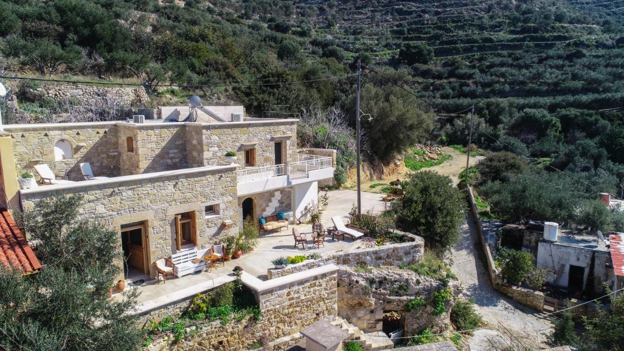 Ferienwohnung Mary'S Stone House Phalasarna Exterior foto
