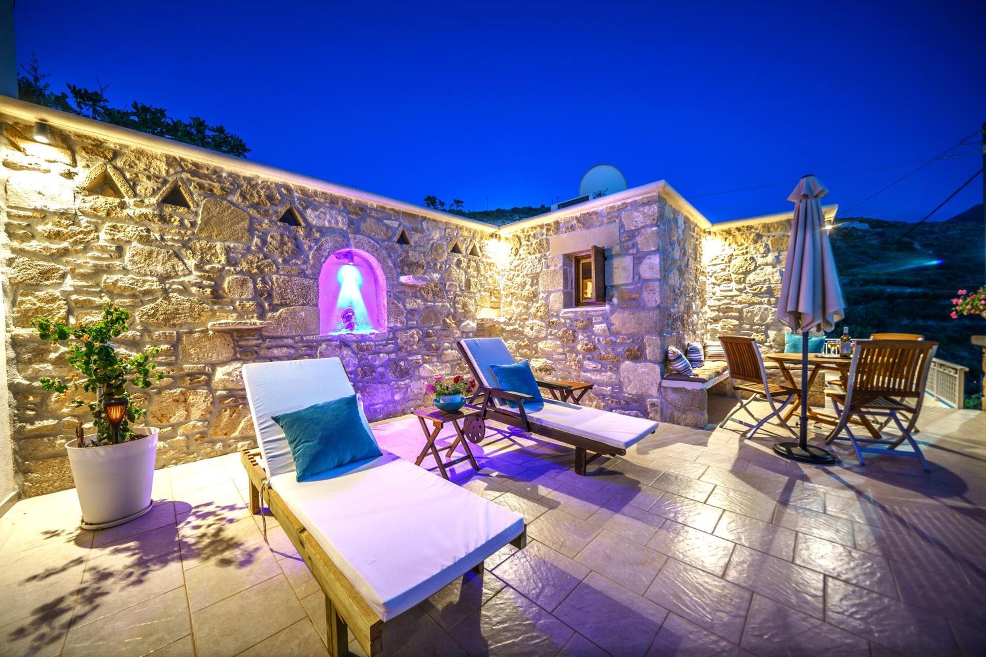 Ferienwohnung Mary'S Stone House Phalasarna Exterior foto