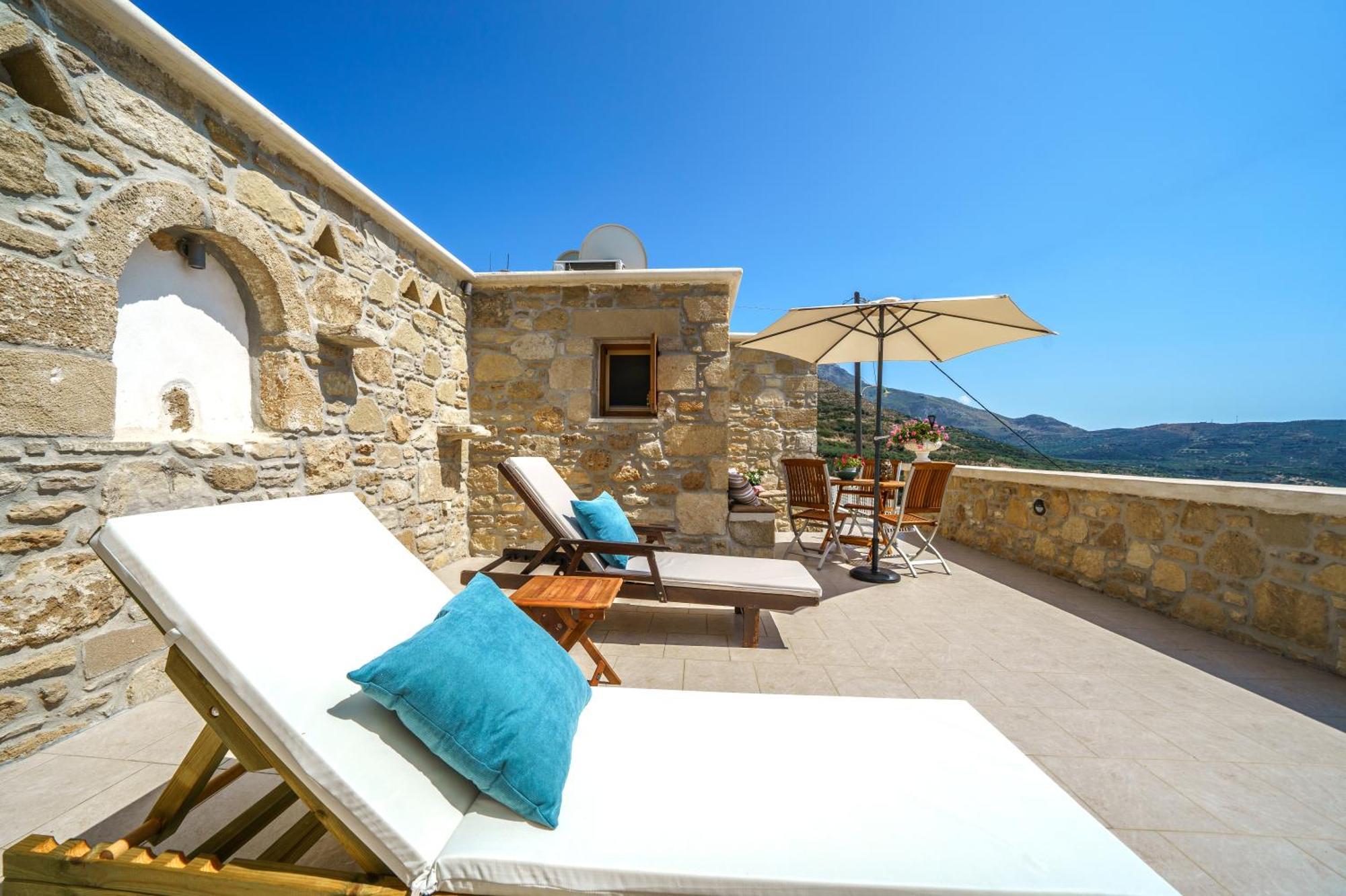 Ferienwohnung Mary'S Stone House Phalasarna Exterior foto